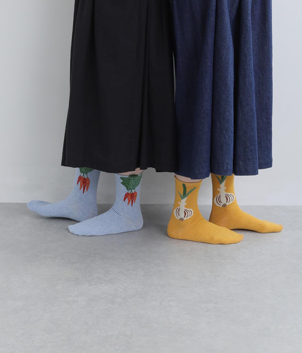 根菜 ショートソックス2Ｐ(カラー１-F)