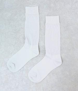 エアーミドルソックス(ライトグレー-F)