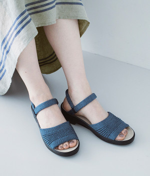 SHARP　シャープ　サンダル(デニム-38)