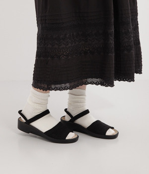 SHARP　シャープ　サンダル(ブラック-35)