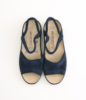 SHARP　シャープ　サンダル(ネイビー-35)