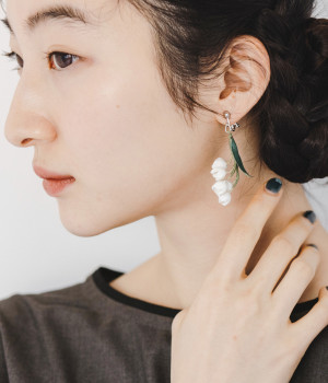 スズラン　イヤリング(カラー1-ONESIZE)