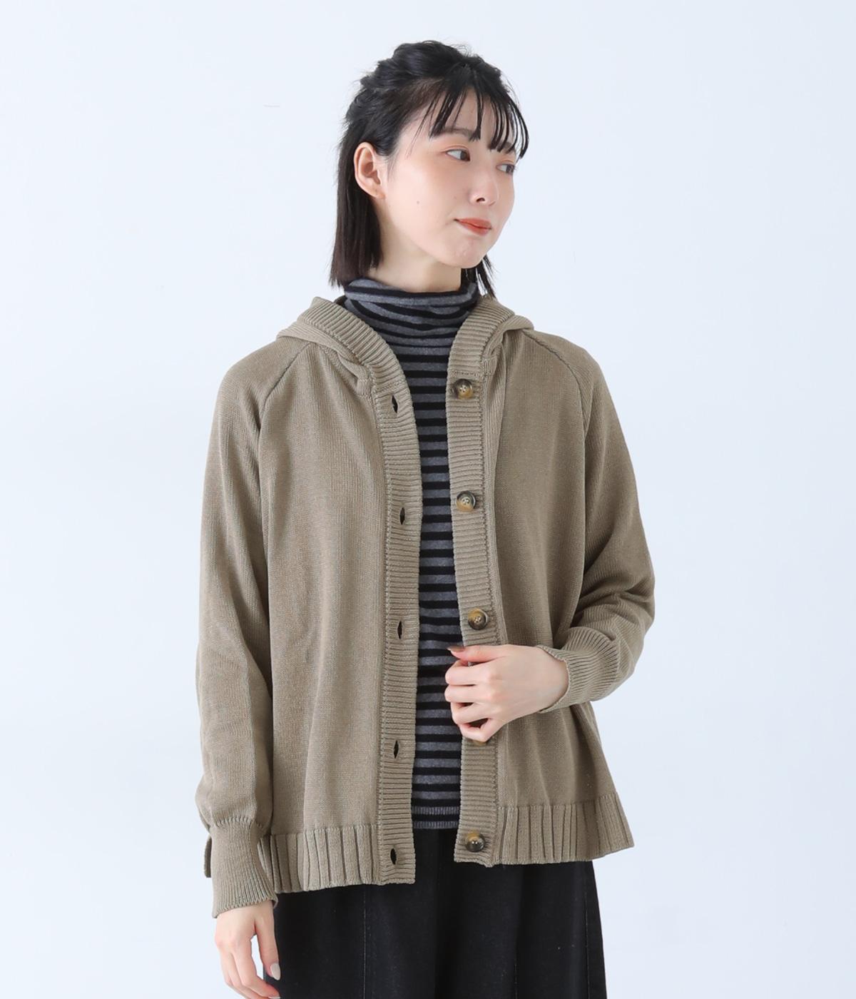 フード付きカーディガン｜&yarn（アンドヤーン）の商品詳細