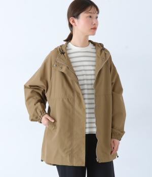 撥水加工タスランナイロンマウンテンパーカー