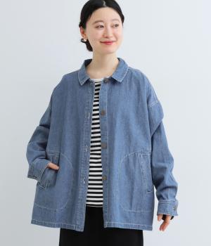 コットンデニムジャケット