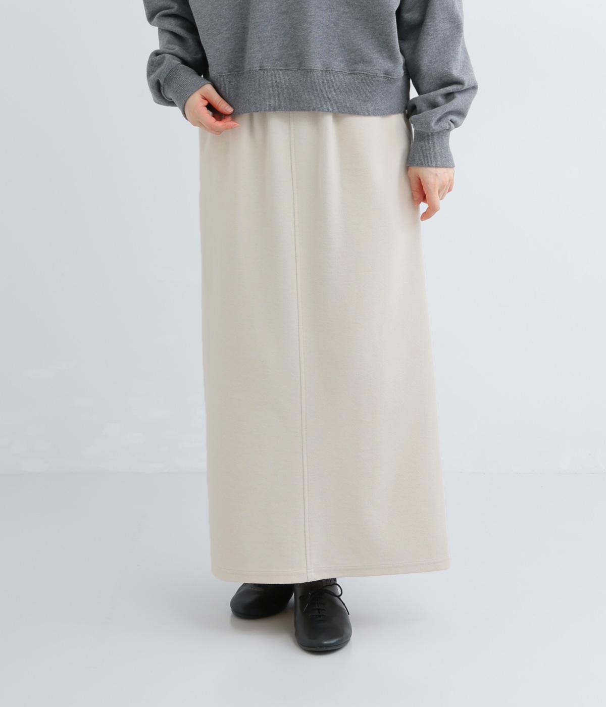 ペアー天竺細見えBOXスカート(オフ-F)