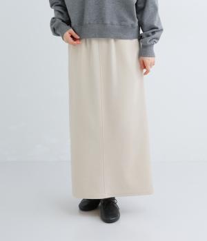 ペアー天竺細見えBOXスカート(オフ-F)