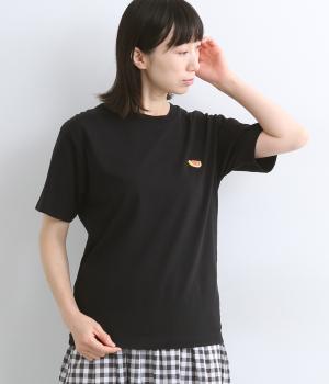 コットン天竺ジュースTee(ブラック-ONESIZE)