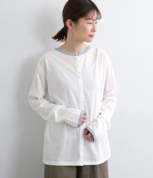 シアー天竺リンガーカーディガン(オフ-F)