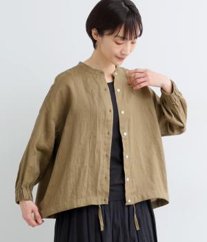 リネンバルーンカーディガン