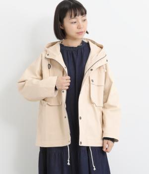 ライトモールスキンワークブルゾン(クリーム-F)