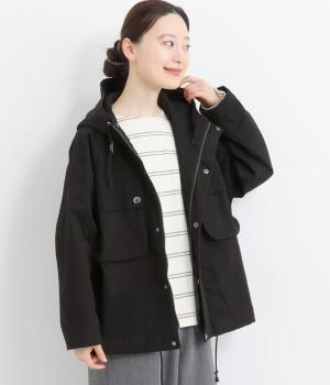 ライトモールスキンワークブルゾン(ブラック-F)