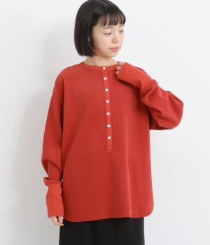 ダブルフェイス2wayプルオーバー(ダークレッド-F)