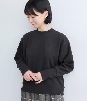 リブ起毛プルオーバー(ブラック-F)