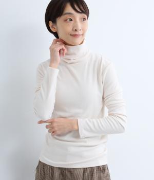 ライトリブ起毛タートル(オフ-F)