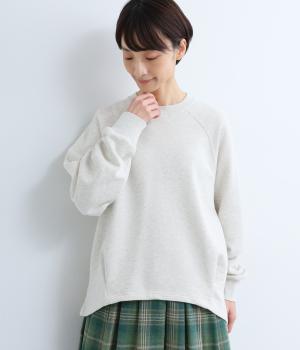 裾タックバルーンプルオーバー(オートミール-F)