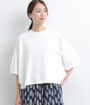 USAコットン天竺 サイドタックTee(オフ-F)