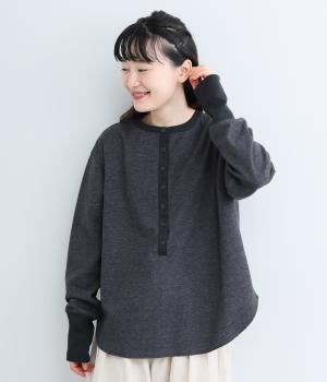 接結2wayプルオーバー(トップブラック-1)