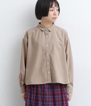 ビエラクロップドシャツ(トップベージュ-1)