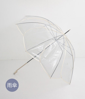 クリアアンブレラ(ホワイト-ONESIZE)