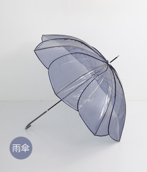 クリアアンブレラ(グレー-ONESIZE)