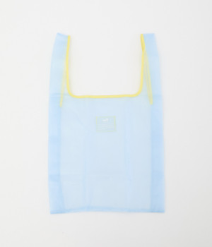 Color Rip Cloth Tote Bag/クリアカラー(サックス-ONESIZE)