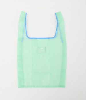 Color Rip Cloth Tote Bag/クリアカラー(グリーン-ONESIZE)