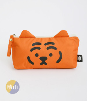 シェーディング パラソル/PUムジークタイガーミニ　晴雨兼用(オレンジ-ONESIZE)