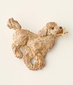 プードルブローチ(カラー1-ONESIZE)