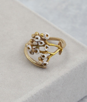 カスミソウ　リング(カラー1-ONESIZE)