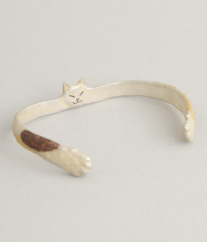 猫の手　ブレスレット(ミケ-ONESIZE)