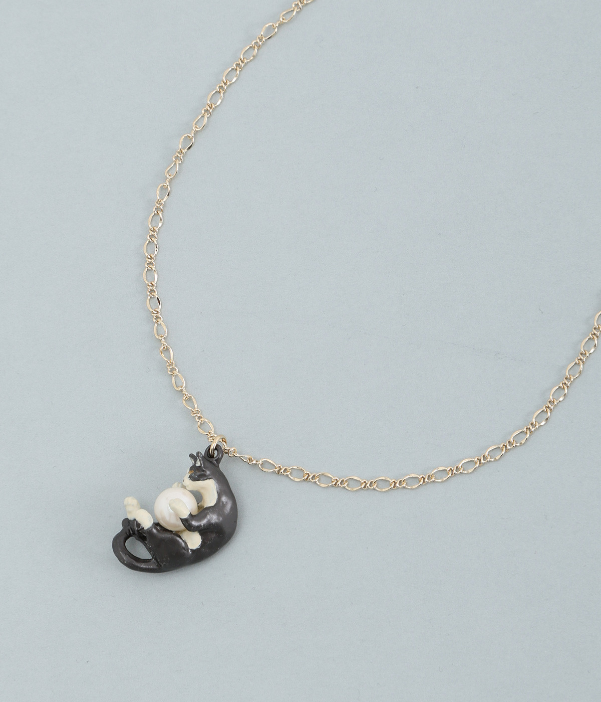 ネコのララバイ　ネックレス(トム-ONESIZE)