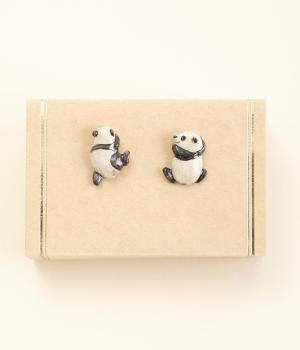 子パンダピアス(カラー1-F)