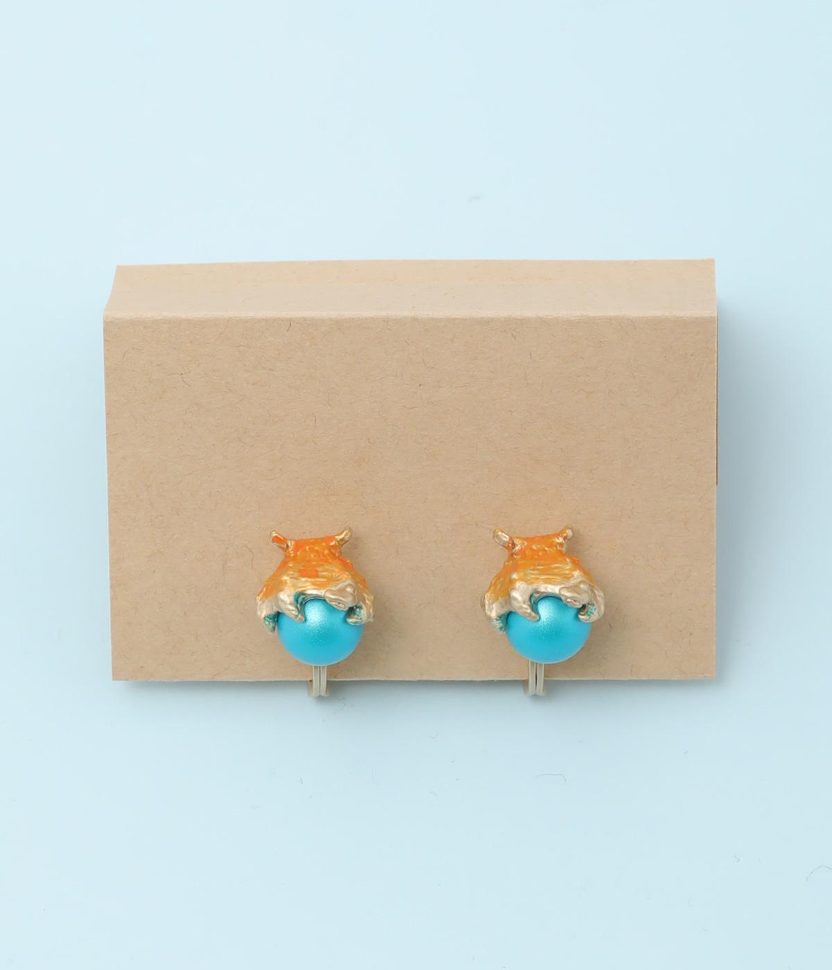 メンダコイヤリング(カラー1-F)