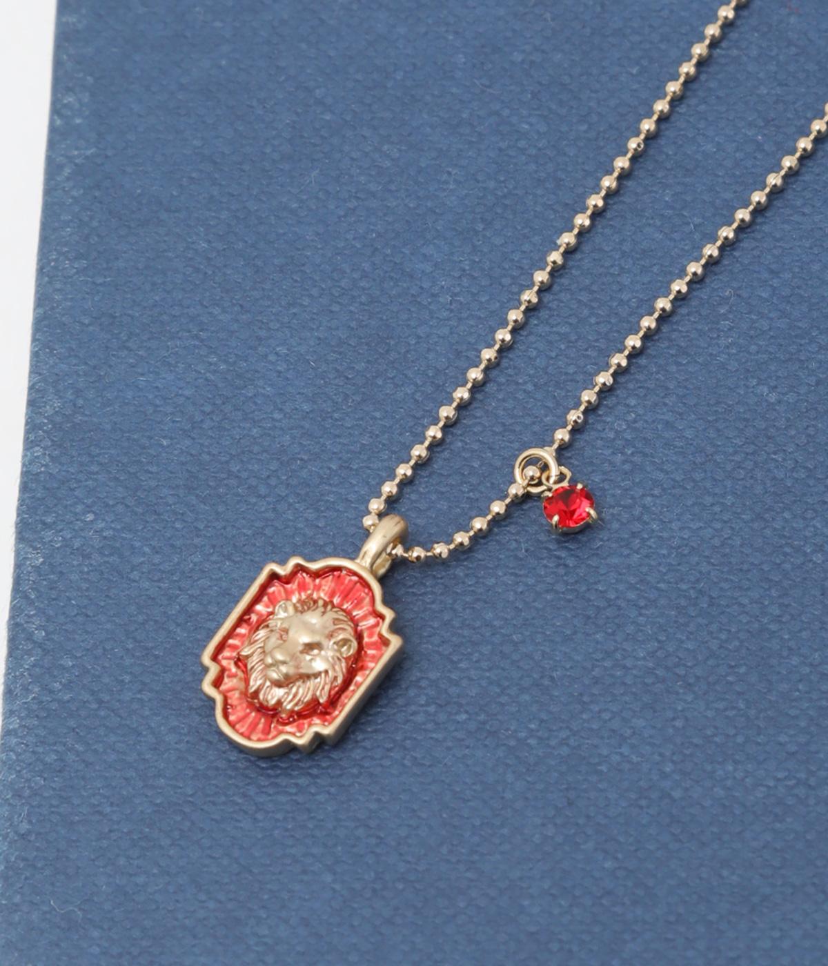 ライオントロフィーネックレス(カラー1-F)