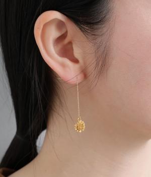 小花ピアス(タンポポ)(カラー1-F)