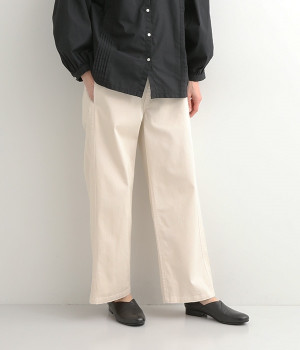 ワークワイドチノストレッチ(アイボリー-L)