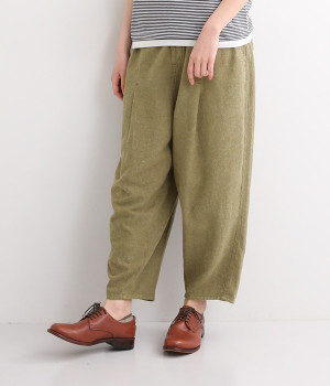 バブルパンツ(ミックスオリーブ-L)