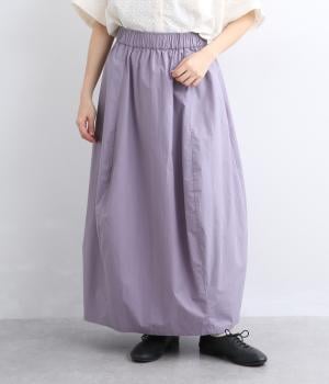 コットンタイプライターバレルスカート