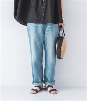 フレンドシップリネン アンクルボーイズデニム(3years-2)