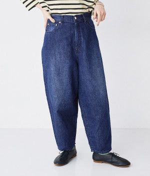 りんごデニムバレルパンツ(1year-0)