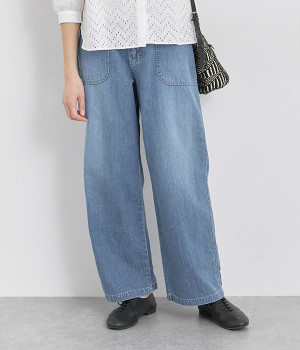 りんごデニムイージーワイドマリンパンツ(3years-0)