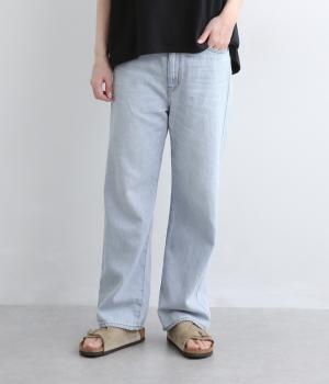 【新色】コットンリネンデニムサギングバギーパンツ