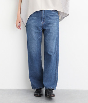 【新色】コットンリネンデニムサギングバギーパンツ(1years-1)