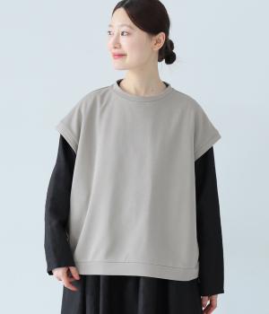 カットソーベスト(グレー-ONESIZE)