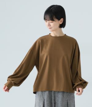 ボリューム袖カットソー