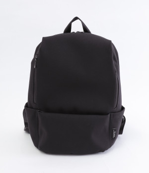 TORO(II) サイドポケットリュックサック(ブラック-ONESIZE)