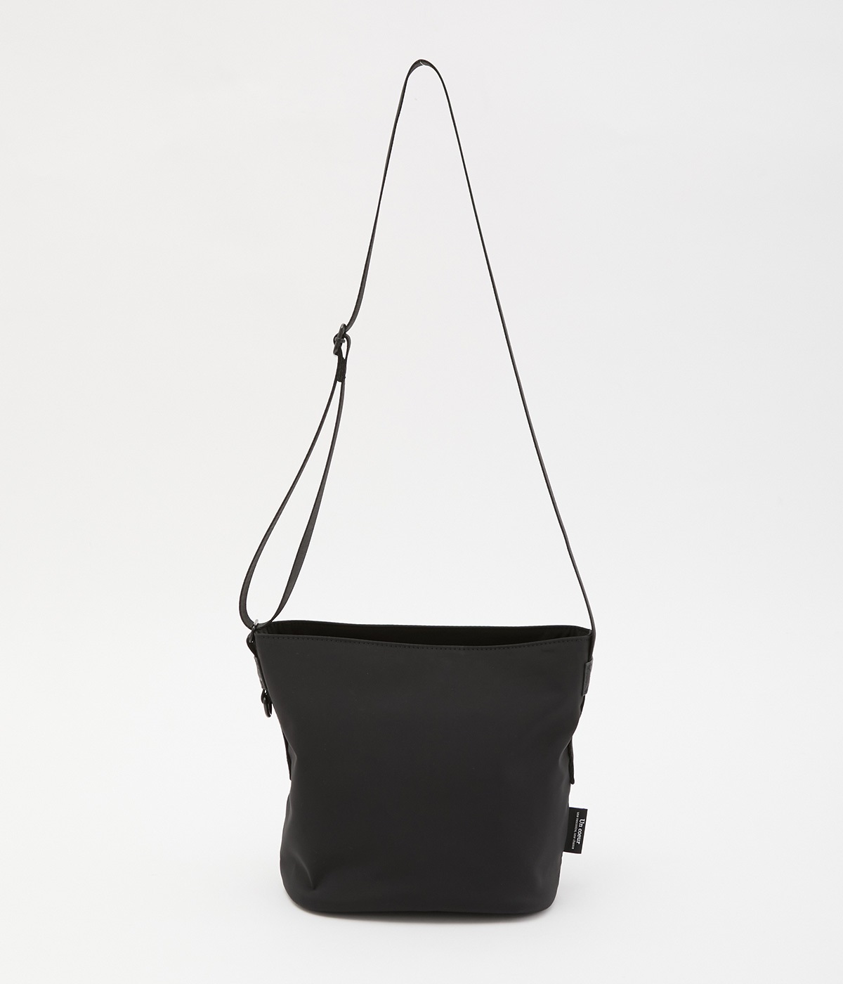 hatch ミニマルバケツショルダー(ブラック-ONESIZE)