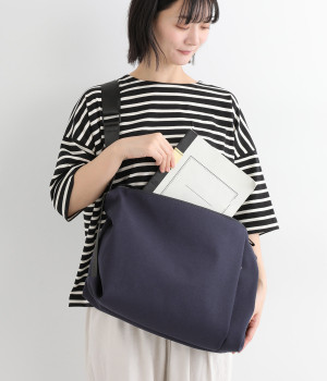 TORO(II) サイドテープショルダーバッグ(ネイビー-ONESIZE)