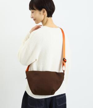 STOMACH SHOULDER BAG S(ブラウン-F)